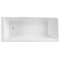 Nouvelle baignoire de bain en acrylique, douche moderne, autoportante, à bord droit, pour les quatre côtés verticaux, prix d'usine