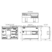 Orijinal Yeni 6ES7215-1BG40-0XB0 CPU 1215C AC/DC/röle 2 PROFINET Portu G/Ç: SIMATIC S7-1200 PLC'ler için 14 DI Endüstriyel Otomasyon