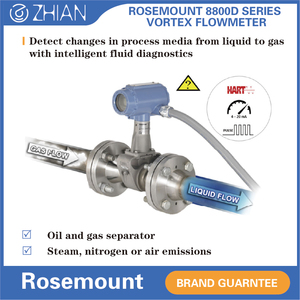 Medidor de Flujo de Abrazadera Rosemounta 8800DW de 4-20mA, Fabricante Chino OEM, 4 pulgadas (DN100) 8800DW040 - Product Image 5
