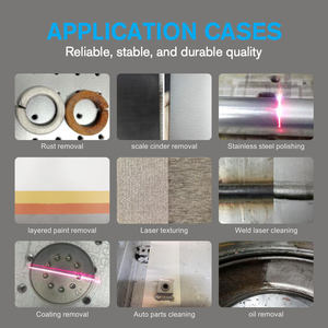 Macchina per Pulizia <span class=keywords><strong>Laser</strong></span> a Impulsi 200w 300w per Eliminare la <span class=keywords><strong>Ruggine</strong></span> dai Metalli, Pulitore <span class=keywords><strong>Laser</strong></span> Portatile per Rimozione Vernice - Product Image 5