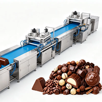 Ligne de production de chocolat complète TG Industrial, équipement de tempérage et de refroidissement à contrôle de température précis pour usine de transformation alimentaire
