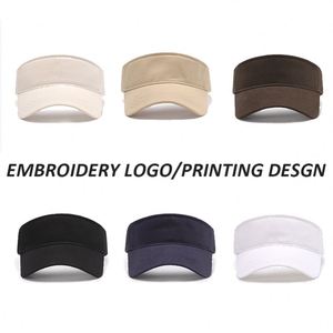 Casquette de soleil personnalisée pour l'été, visière de plage, visière de football, visière de golf - Product Image 2