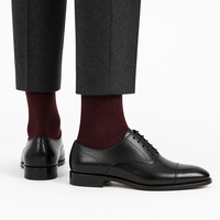 Chaussettes habillées pour hommes en laine mérinos et nylon sans couture, respirantes, durables, antibactériennes, pour usage professionnel et quotidien