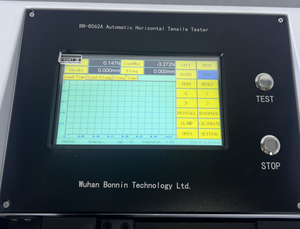 เครื่องทดสอบแรงดึงกระดาษคราฟท์อัตโนมัติ ISO1924 ISO12625 เครื่องทดสอบแรงดึงกระดาษทิชชูแบบแนวนอน - Product Image 2
