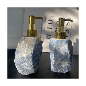 Ensemble de salle de bain DIY en <span class=keywords><strong>Aventurine</strong></span> Bleue bordée avec joint d'onglet Ensemble au design unique de haute qualité à <span class=keywords><strong>prix</strong></span> total - Product Image 1
