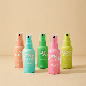 Spray Limpiador de Lentes <span class=keywords><strong>para</strong></span> <span class=keywords><strong>Gafas</strong></span> de 60 ml, Venta al por Mayor, Colores Variados, Botellas Multicolor, Líquido de Limpieza de Lentes con Logotipo Personalizado - Product Image 1