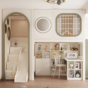 เตียงสอง<span class=keywords><strong>ชั้น</strong></span>ไม้จริง <span class=keywords><strong>3</strong></span> in 1 เป็นมิตรกับสิ่งแวดล้อม ทนทาน พร้อมบันได โต๊ะอเนกประสงค์ สำหรับเด็กชายและเด็กหญิง ใช้สำหรับเรียนและเล่น - Product Image 3