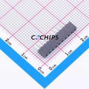 MMS-110-01-L-SV Pin Socket Through hole Component (THT),P=2mm Connector 2mm Through Hole Single Row 10P - Product Image 1