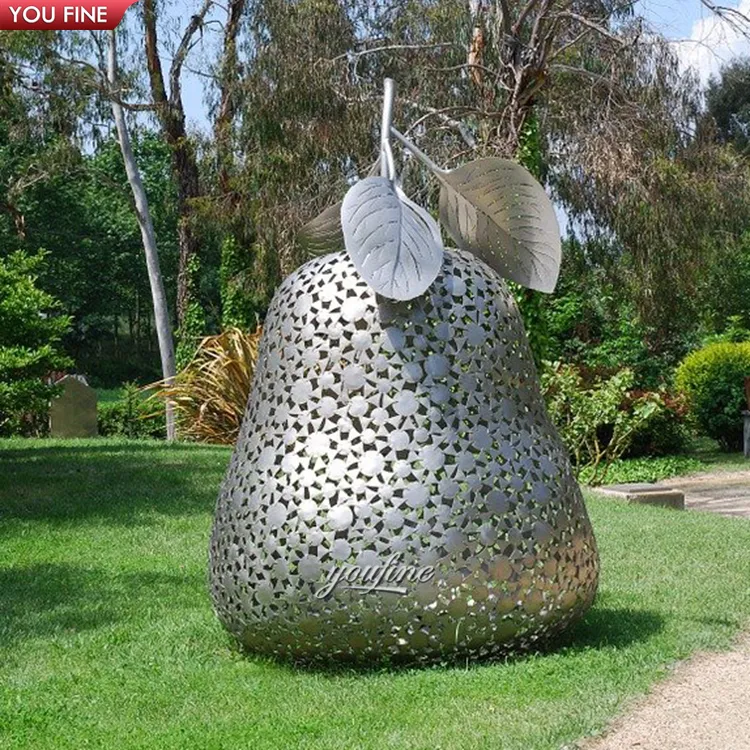 현대 맞춤형 야외 정원 잔디 장식 금속 동상 스테인레스 스틸 중공 배 조각