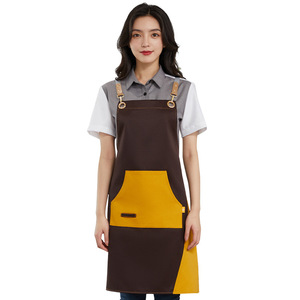 Delantales de lona de poliéster impermeables para restaurantes, cafeterías, tiendas de té con leche, floristerías, profesionales de la teñitura del cabello - Product Image 2