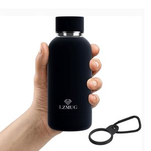Botella de Agua Pequeña para Niños, Libre de BPA, 12 oz, con Clip, Doble Pared de Acero Inoxidable, Mantiene las Bebidas Frías por 24 Horas/Calientes por 12 Horas - Product Image 3