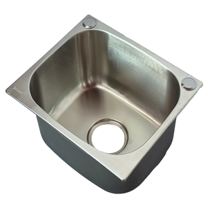 Leimanxi modelo 3832 hecho a mano de un solo cuenco de cocina de acero inoxidable de espesor moderno fregadero Undermount - Product Image 1