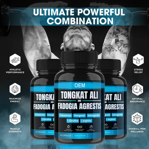Oem Biologische Kruidensupplementen Tongkat Ali Extract <span class=keywords><strong>Capsules</strong></span> Voor De Mens Energie Boost - Product Image 3
