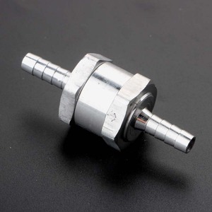 Aluminum Alloy One Way Check Valve 6 8 10 12mm For Automotive Fuel Gasoline Diesel Applications - Product Image 1