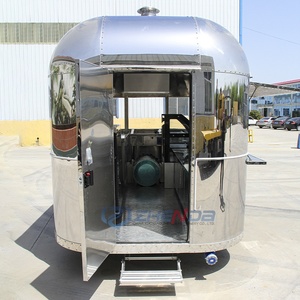 Hot--sell Cheap Price Street Mini Mobile <b>Hotdog</b> Ice Cream Electric Fast Food Cart Trailer With Wheels Small Food Truck for Sale - Product Image 3
