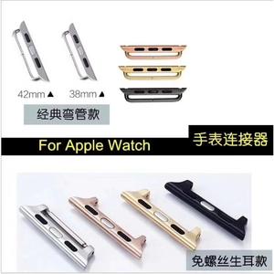 Bracelet Apple Watch en acier inoxydable, connecteur à boucle de 22Mm, pour Iwatch S9, bracelet en métal classique réglable, Style Business - Product Image 4