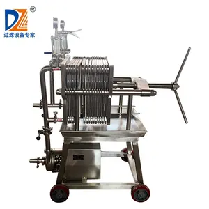 Shanghai Dazhang High quality stainless steel filter press for wine juice filter