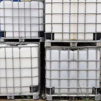 Tambour de stockage chimique en polyéthylène résistant aux alcalis acides de 1 tonne Tambour de transport IBC 1000L Conteneur liquide d'urée diesel 1 an