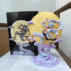 Statuetta di Monkey D. Luffy Nika con Tromba che si Dirette verso la <span class=keywords><strong>Luna</strong></span>, Può Emettere Luce, Oggetto da Collezione <span class=keywords><strong>e</strong></span> Decorazione - Product Image 6