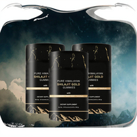 Bonbons gélifiés au Shilajit de marque privée, fibres alimentaires, Fudge pur de l'Himalaya, complément de santé, soutien immunitaire, pour adultes, 60 unités