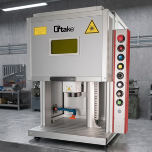 ระบบเลเซอร์ไฟเบอร์สำหรับทำเครื่องหมายบนโต๊ะทำงาน LASER TOP รุ่น Class 1 พร้อมพื้นที่แกะสลัก 100x100 มม. และระบบเคลื่อนที่แกน Z แบบไฟฟ้า/แมนนวล - Product Image 3