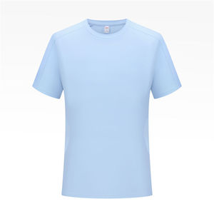 Camiseta de Trabajo Personalizada para Mujer, Manga Corta, Color Sólido, Poliéster Ligero, Ropa Informal - Product Image 3