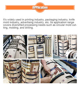 完美激光低能耗自动双头旋转胶合板模切钻孔机 - Product Image 3