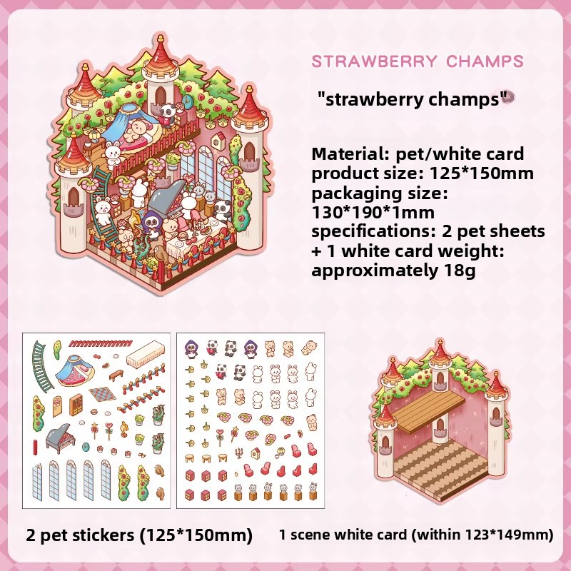 D Champs aux fraises
