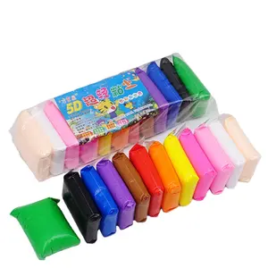 12 Color Modeling Super Light Air Dry Polymer Clay Plasticine DIY Educacional Soft Clay Set com Ferramentas