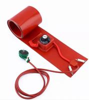 240V 20L Tambour 150mm Largeur Tapis Chauffant En Caoutchouc De Silicone pour Seau En Plastique Seau 500w 600W 800W 1200W