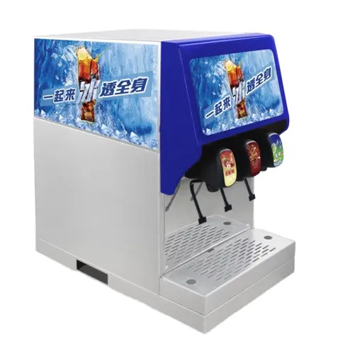 Comercial 3 Cabeças Pepsi Refrigerador Soda Bebida Dispenser Soft Drink Dispenser