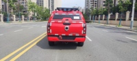 Camionnette 4x4, unité mobile de lutte contre les incendies avec réservoir d'eau et outils de lutte contre les incendies, camion de pompiers pour les incendies forestiers et les urgences rurales
