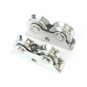Rouleau de guidage industriel électroplaqué à double roulement <span class=keywords><strong>pour</strong></span> <span class=keywords><strong>portail</strong></span> <span class=keywords><strong>coulissant</strong></span> - Product Image 1