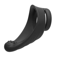 Anillo Vibrador de Silicona para Pene, Diseño de Elefante, Retrasa la Eyaculación, Juguetes Sexuales para Hombres, Éxito de Ventas en Amazon