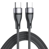 Kabel Data Tipe C PD, kabel Data USB C Tipe C ke Tipe C, pengisian cepat 3A untuk Iphone 15