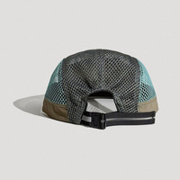 Gorra de Verano Personalizada con Bordado, Visera Plana, Secado Rápido, para Senderismo, Campamento, Deportes al Aire Libre, Malla Tropical, para Hombre