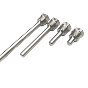 1/2インチネジ式ステンレス鋼IP67防水温度センサープローブハウジング1℃分解能ブラインドチューブ保護スリーブODM - Product Image 3