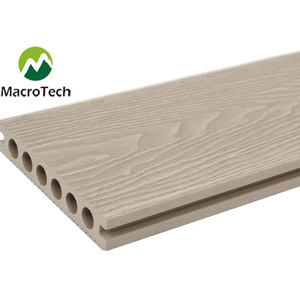 Revêtement de <span class=keywords><strong>sol</strong></span> composite WPC extérieur moderne de haute qualité, imperméable, à gaufrage profond, pour jardin - Product Image 3
