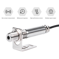 BYD10AC industrie sans contact capteur de température infrarouge de haute précision sonde de température de Transmission sans fil 4-20ma