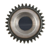 Engrenage droit en acier trempé, alésage de précision, à dents droites, pour transmission de machines générales