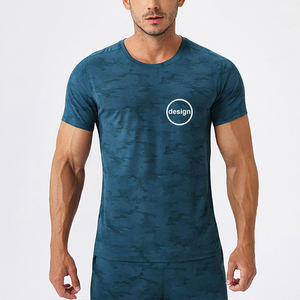 เสื้อยืดออกกำลังกายผู้ชาย OME โลโก้สั่งทำได้ 87% ไนลอน 13% สแปนเด็กซ์ 170gsm ระบายอากาศ แห้งเร็ว เหมาะสำหรับฟิตเนส วิ่ง และเล่นกีฬา - Product Image 1