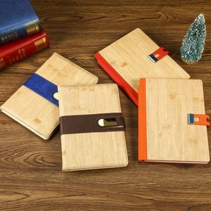 A5 PU Notebook Hardcover Magnetic Buckle High-end Business Diary <b>Gift</b> Enterprise Customized LOGO Business <b>Gifts</b> - Product Image 5