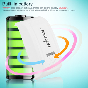 En tiempo real el seguimiento de <span class=keywords><strong>TK909</strong></span> (sin caja) mascotas GPS Tracker GPS GSM GPRS gato perro rastreador con Collar de 6 colores para elegir - Product Image 4