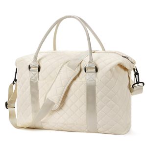 Sac de voyage pour femme avec plusieurs poches, grande capacité, design approuvé pour l'avion et sangle rembourrée amovible - Product Image 1