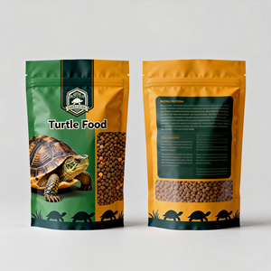 Sacs d'emballage personnalisés biodégradables refermables pour aliments et friandises pour animaux de compagnie, sacs holographiques en Mylar pour nourriture pour chats, chiens, poissons et tortues - Product Image 3