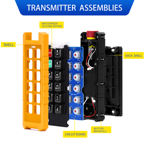 Mini receptor LED de larga duración con control remoto inalámbrico industrial, para grúa y polipasto, automático, 12V/36V, 1 año de garantía - Product Image 5