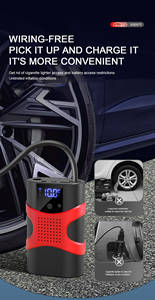 150PSI Máy nén khí/Nhảy khởi động công cụ khẩn cấp 8000mAh tốt nhất Pin sạc nhảy khởi động với lốp inflator - Product Image 2