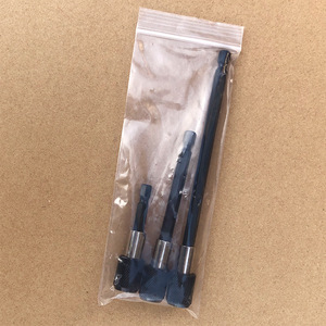 Herramienta de carpintería con cabezal negro de cambio rápido para brocas, herramienta para hacer esquinas, varilla de conexión de colores para remaches de 1/2, 3/8, 1/4 - Product Image 3