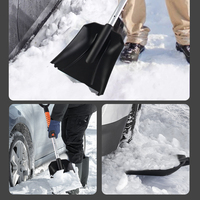 Pelle à neige d'hiver et brosse enlever la neige autour du véhicule grattoir à glace pelle de jardin kit de déneigement
