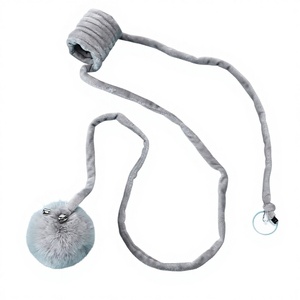 Balle <span class=keywords><strong>de</strong></span> jeu pour chat à ventouse, jouet auto-amusant pour chats, anti-rayures, résistant aux morsures, <span class=keywords><strong>en</strong></span> <span class=keywords><strong>mousse</strong></span> EVA et PU, accessoire moderne pour animaux <span class=keywords><strong>de</strong></span> compagnie - Product Image 2